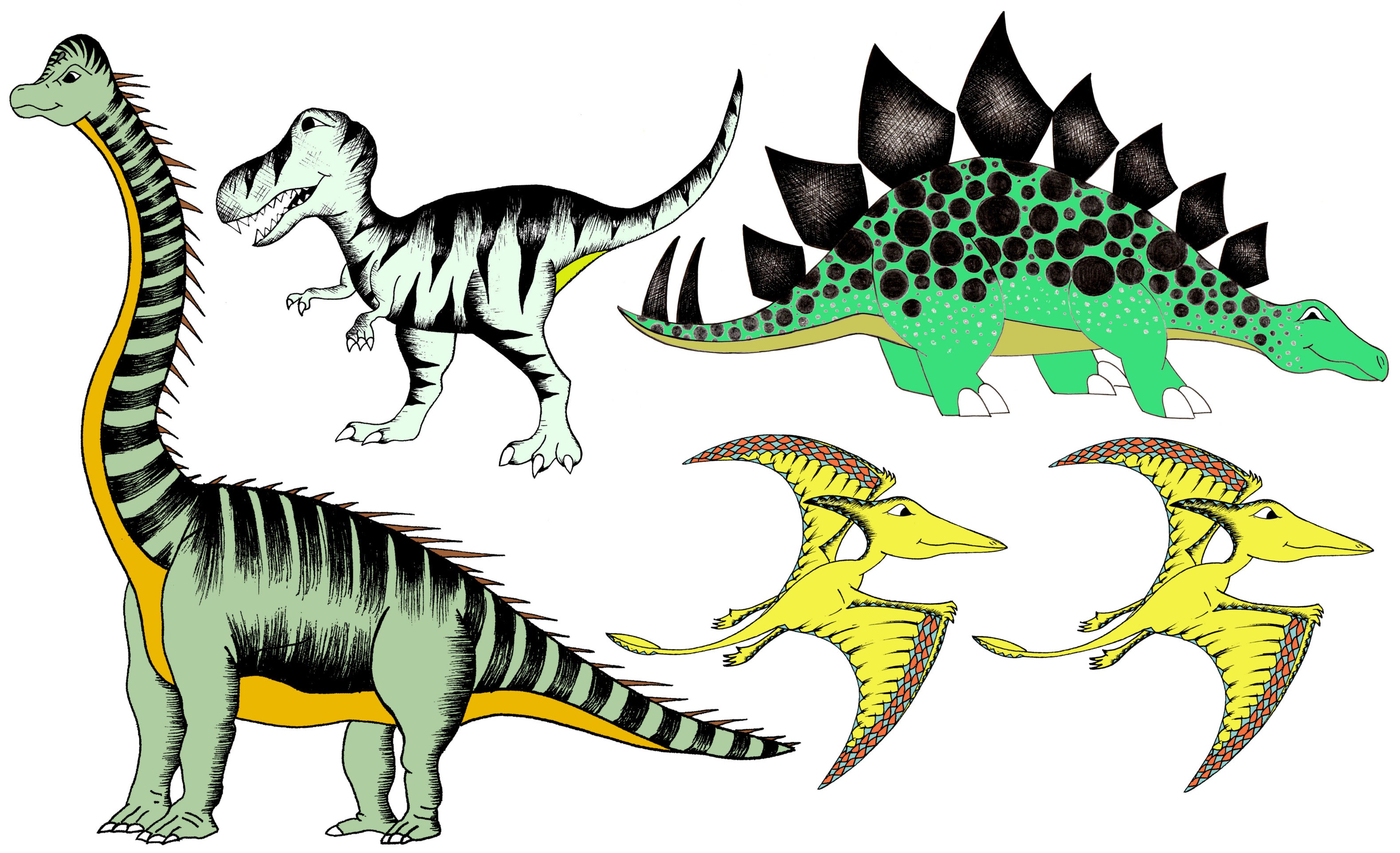 brachiosaurus clipart house