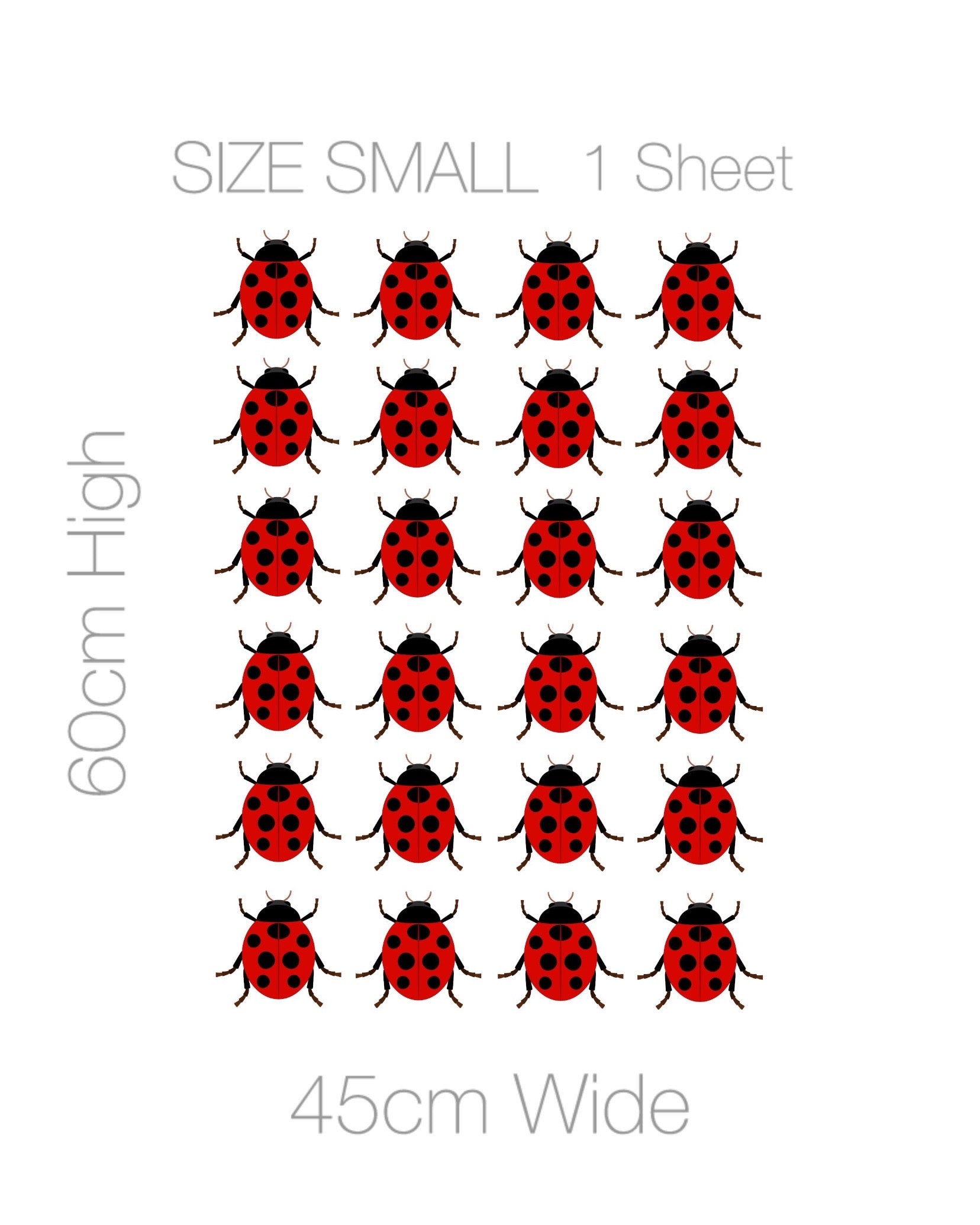 Decal Mini - Ladybug