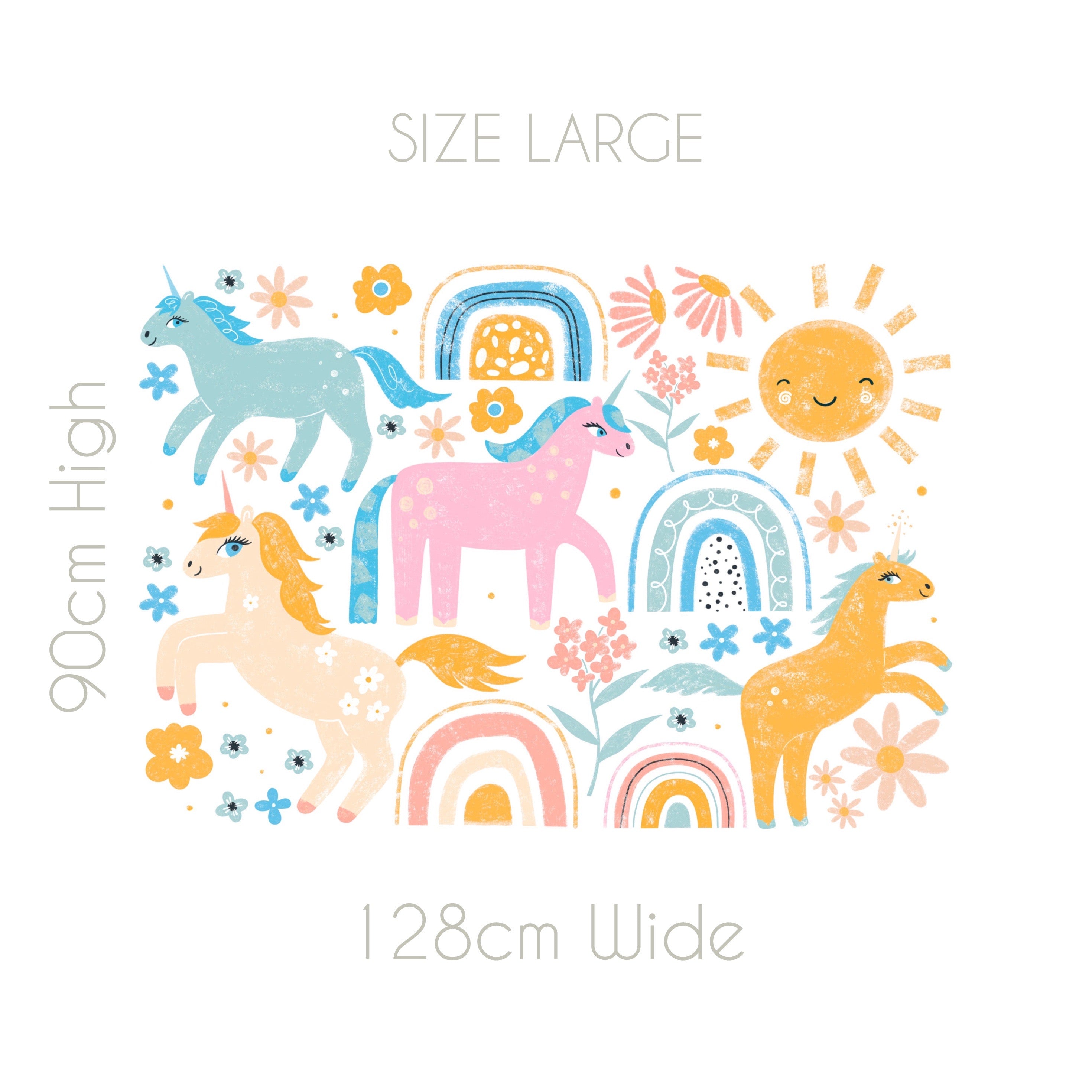 Decals - Unicorn & Rainbow Dreams