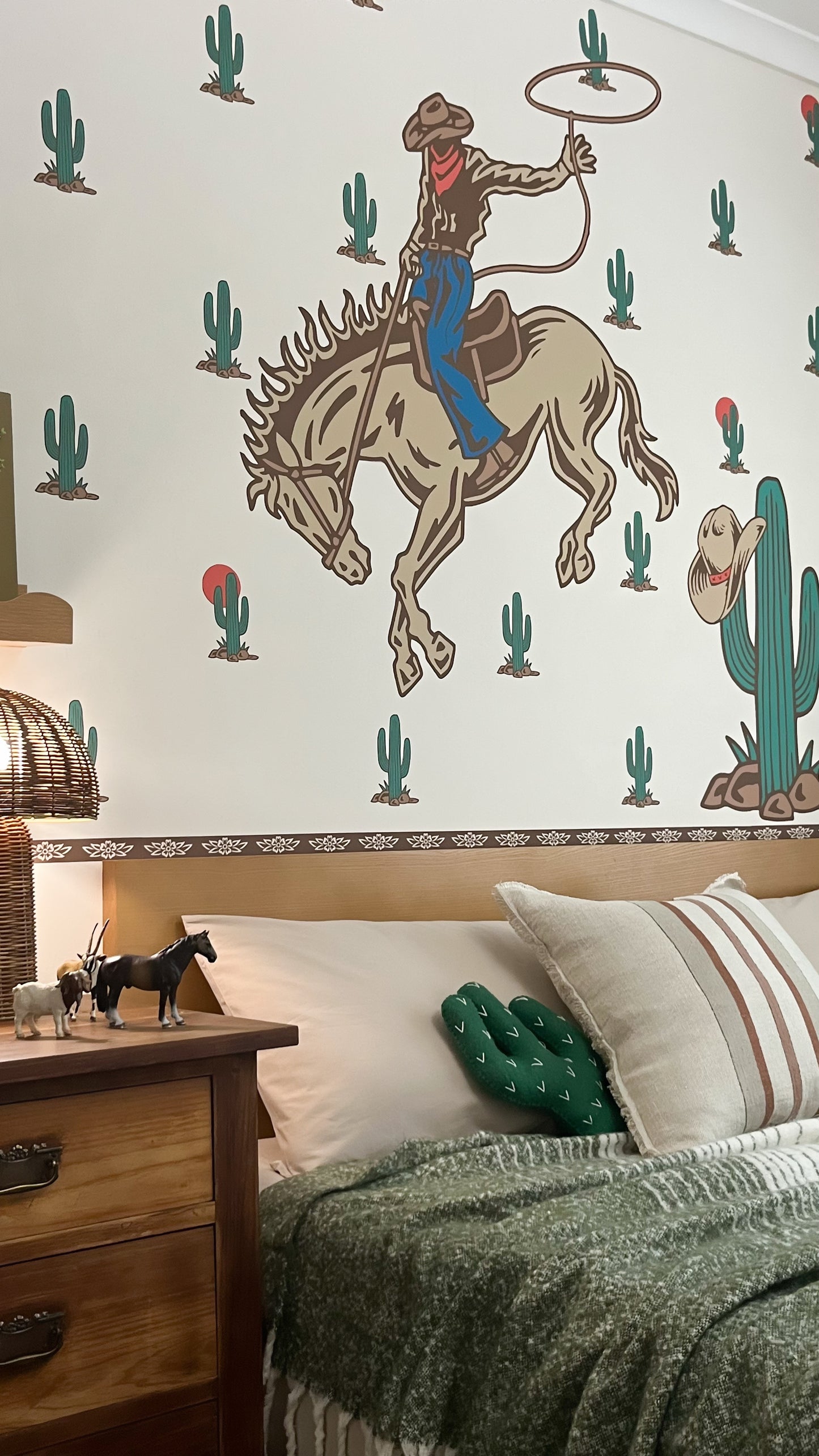 Decals - Western Collection Super Sized Cowboy