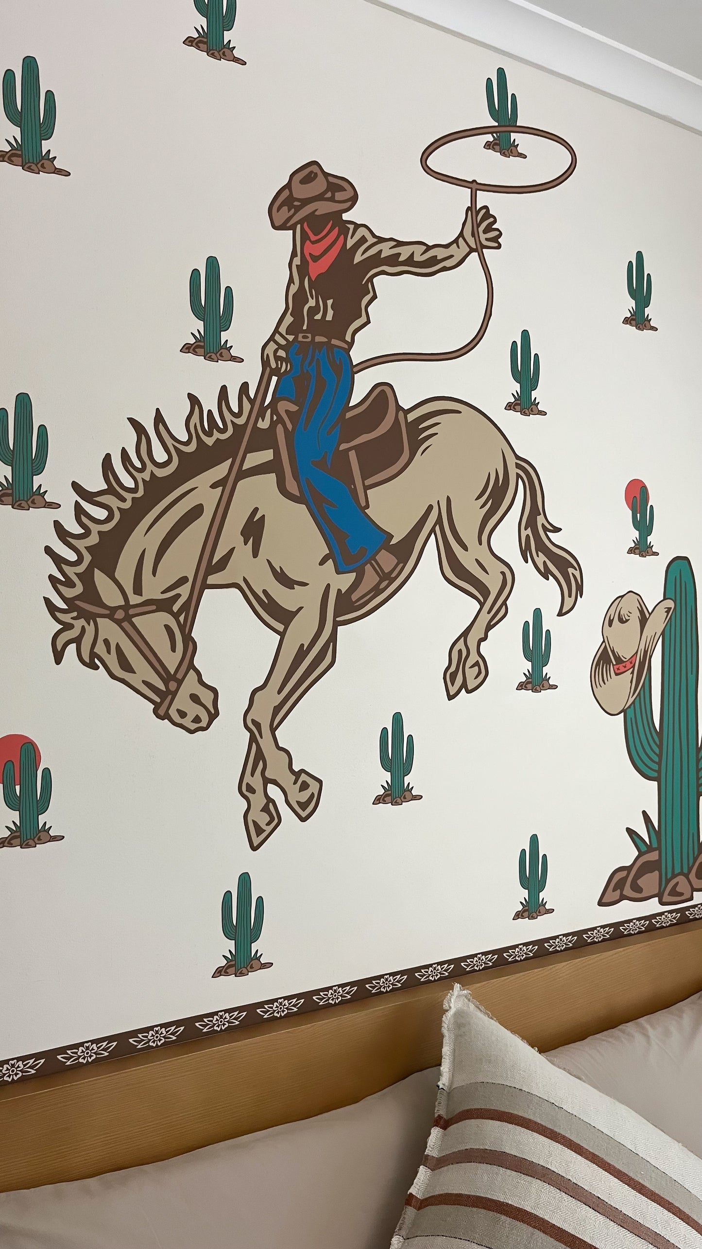 Decals - Western Collection Super Sized Cowboy