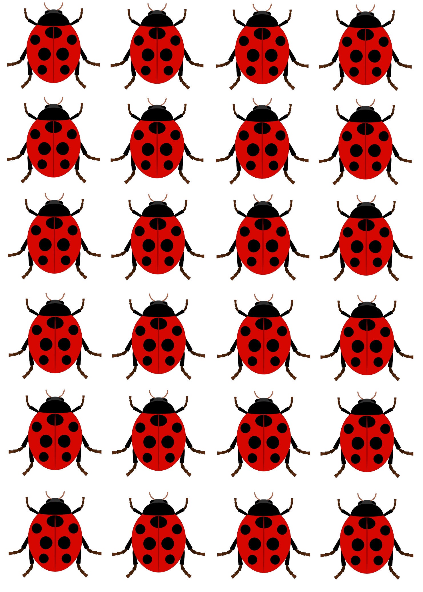 Decal Mini - Ladybug