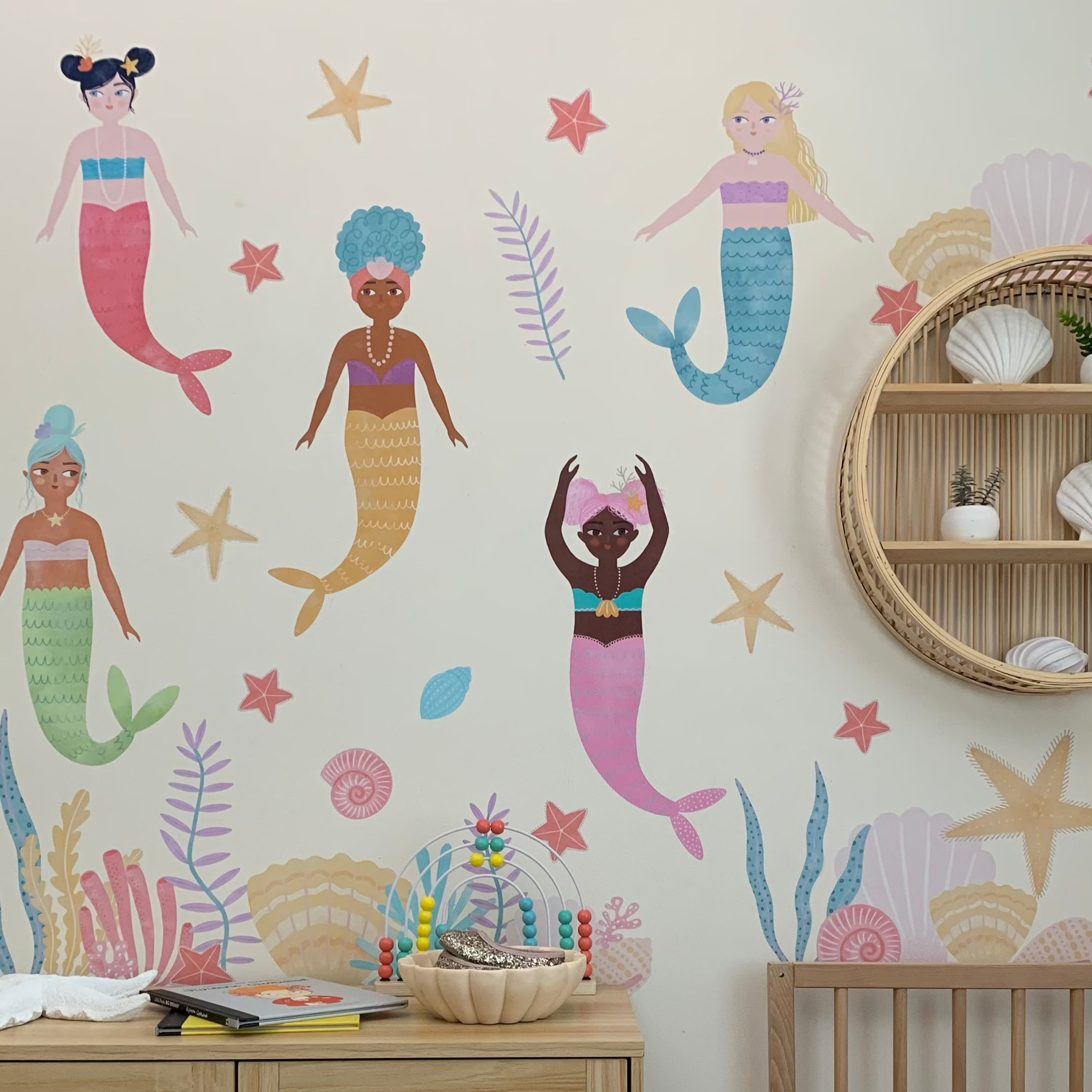 Decals - Little Mermaids