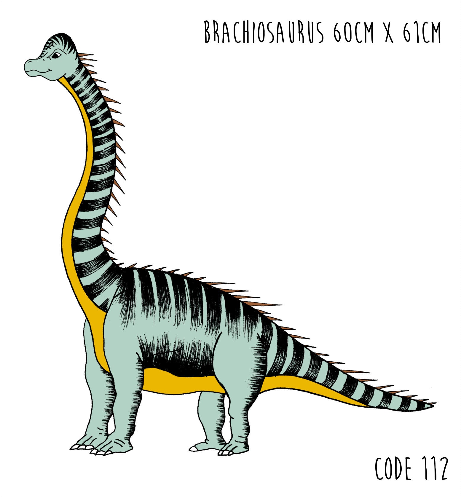 Decals - CUSTOM Dinosaur 6 Pack