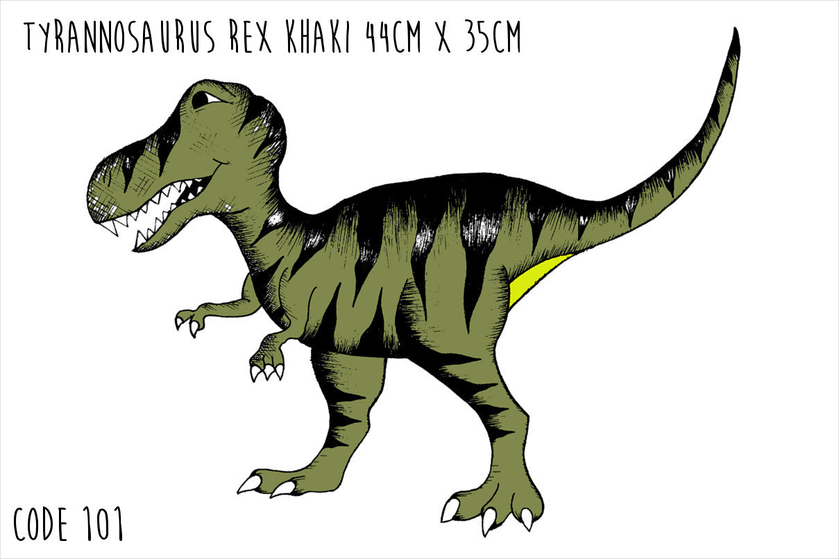 Decals - CUSTOM Dinosaur 6 Pack