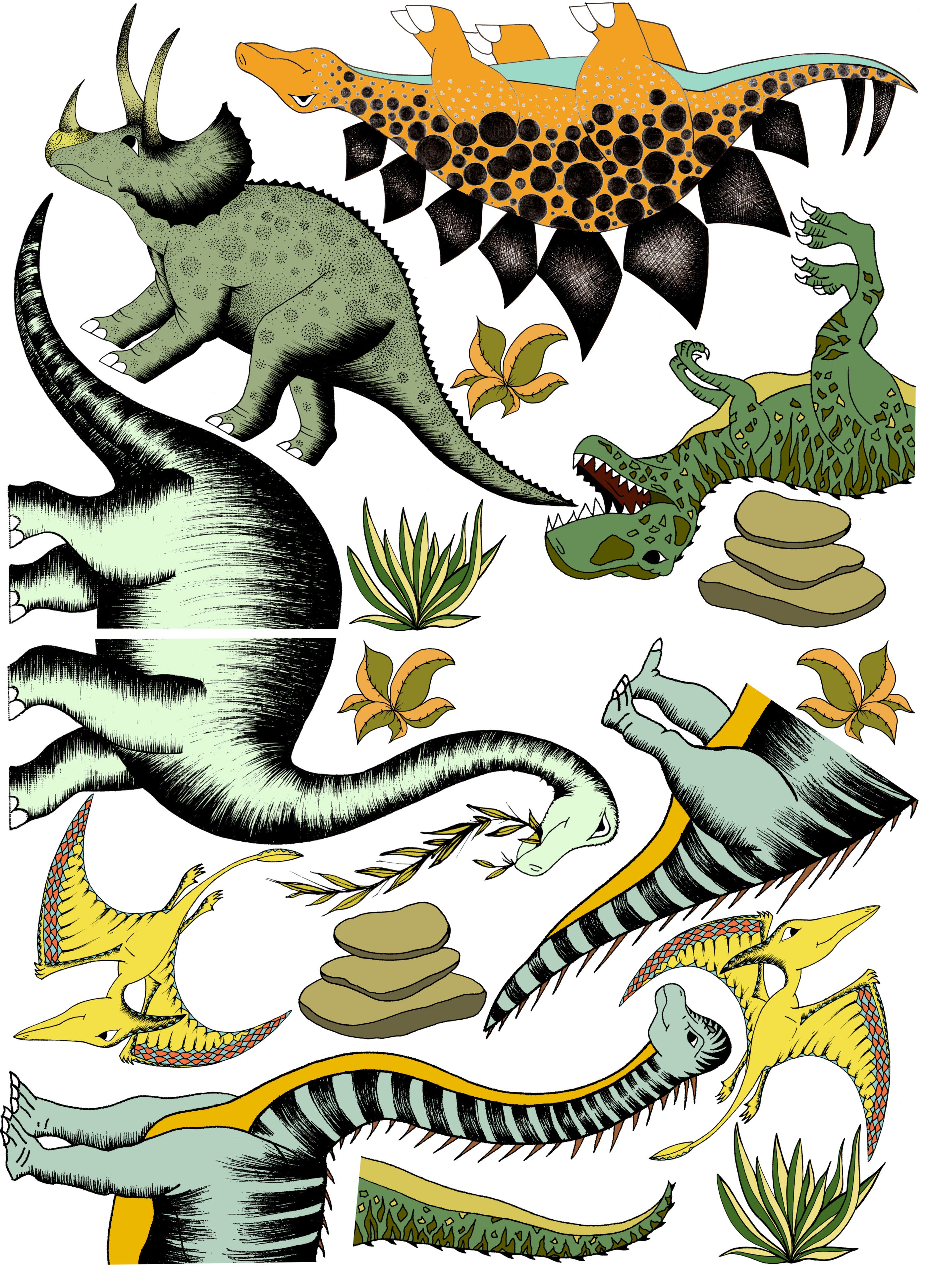 Dinosaur Decals